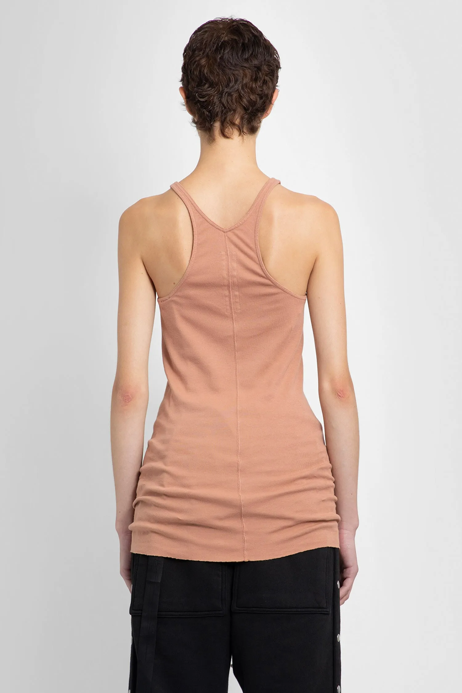 RICK OWENS DRKSHDW WOMAN PINK T-SHIRTS & TANK TOPS