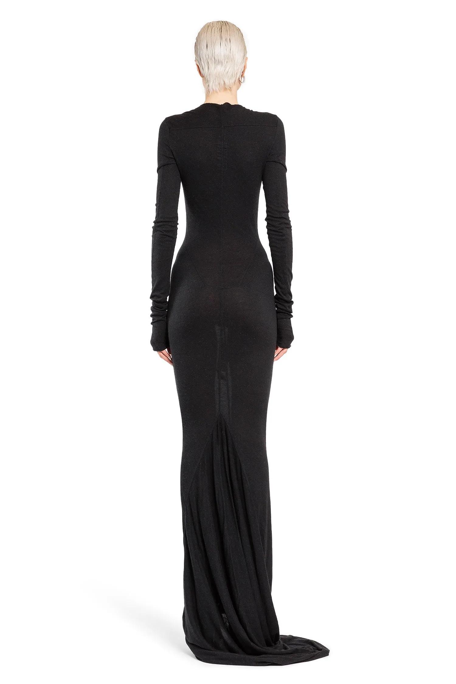 RICK OWENS WOMAN BLACK DRESSES