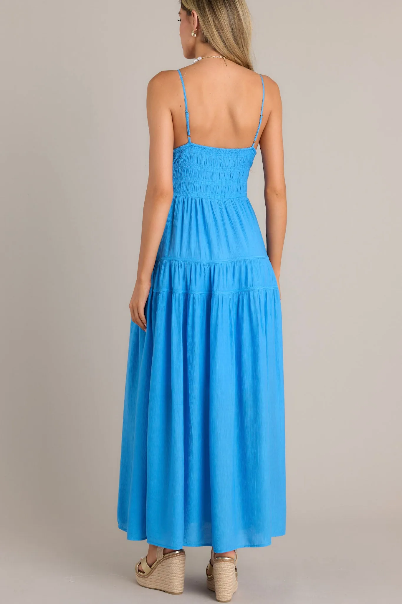 Skyline Grace Horizon Blue Maxi Dress