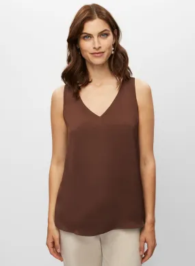 Sleeveless V-Neck Top