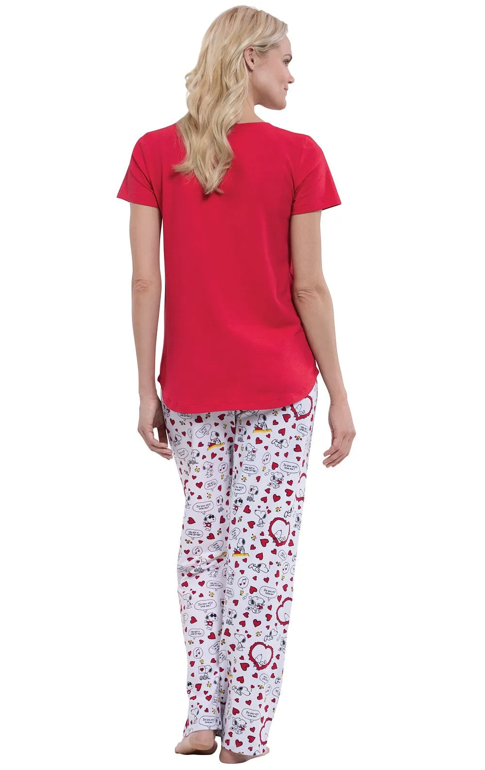 Snoopy's Valentine Pajamas