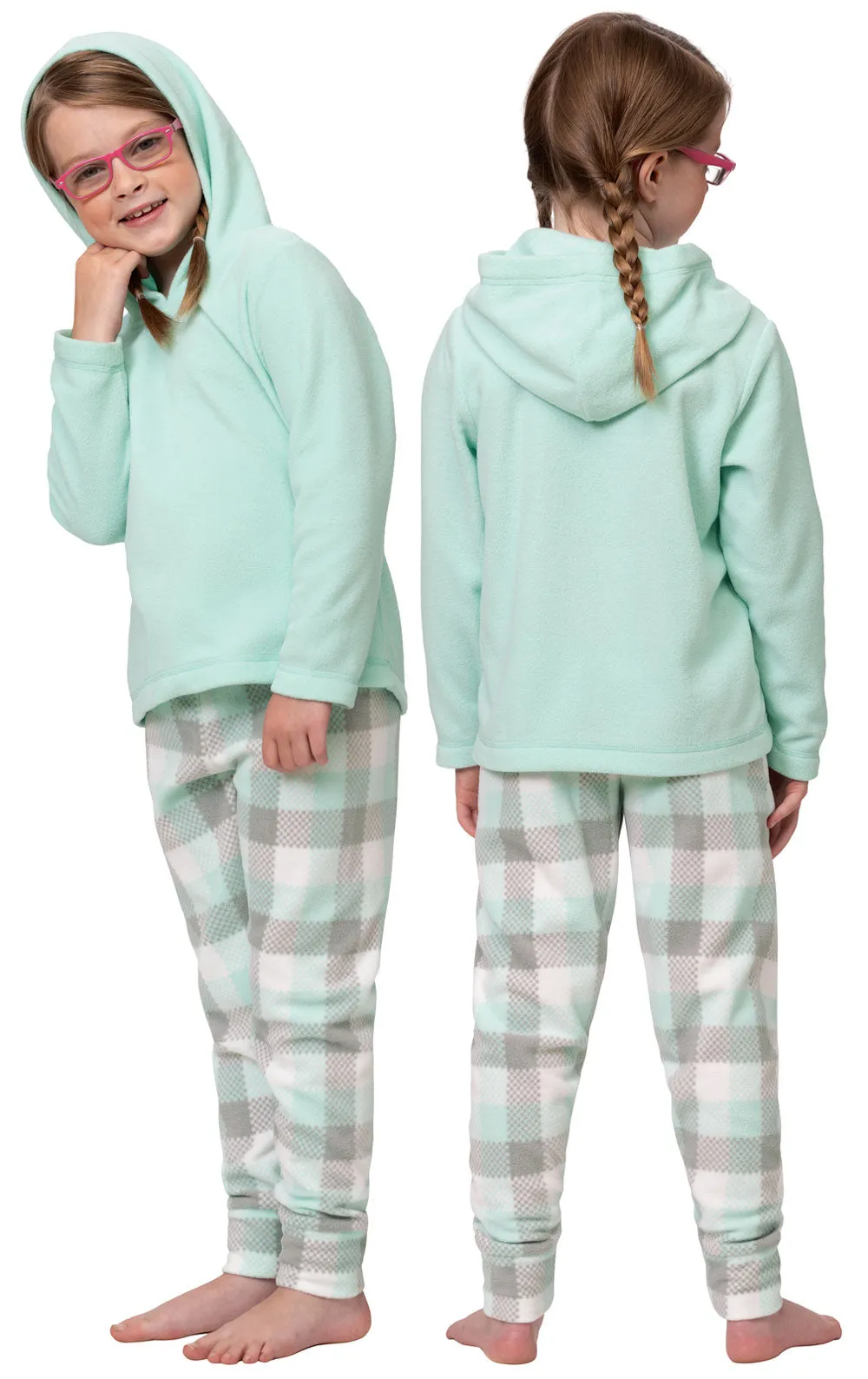 Snuggle Fleece Hoodie Kids Pajamas