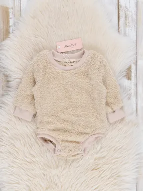 Soft Sherpa Teddy Bubble - Cream