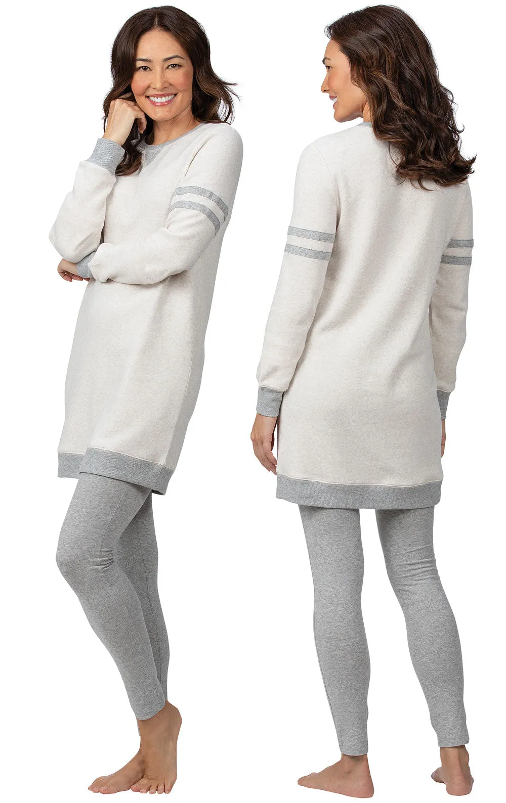 Sporty Sweatshirt Set