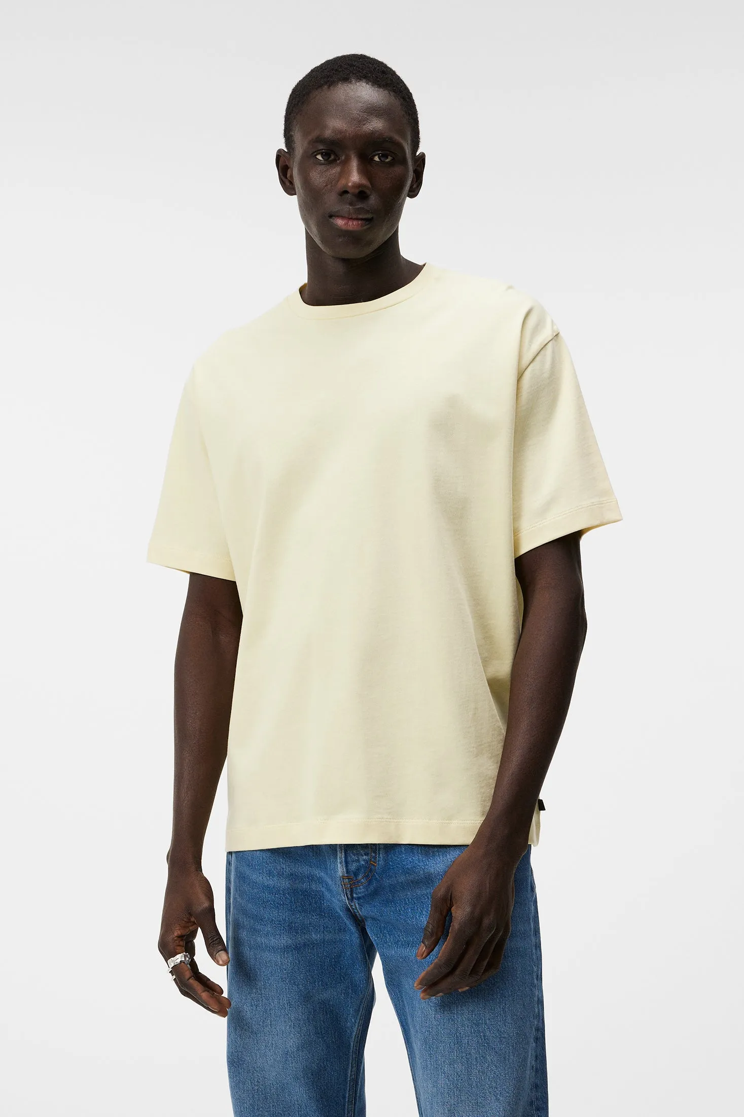 Tjorn Boxy Heavyweight T-shirt / Pear Sorbet