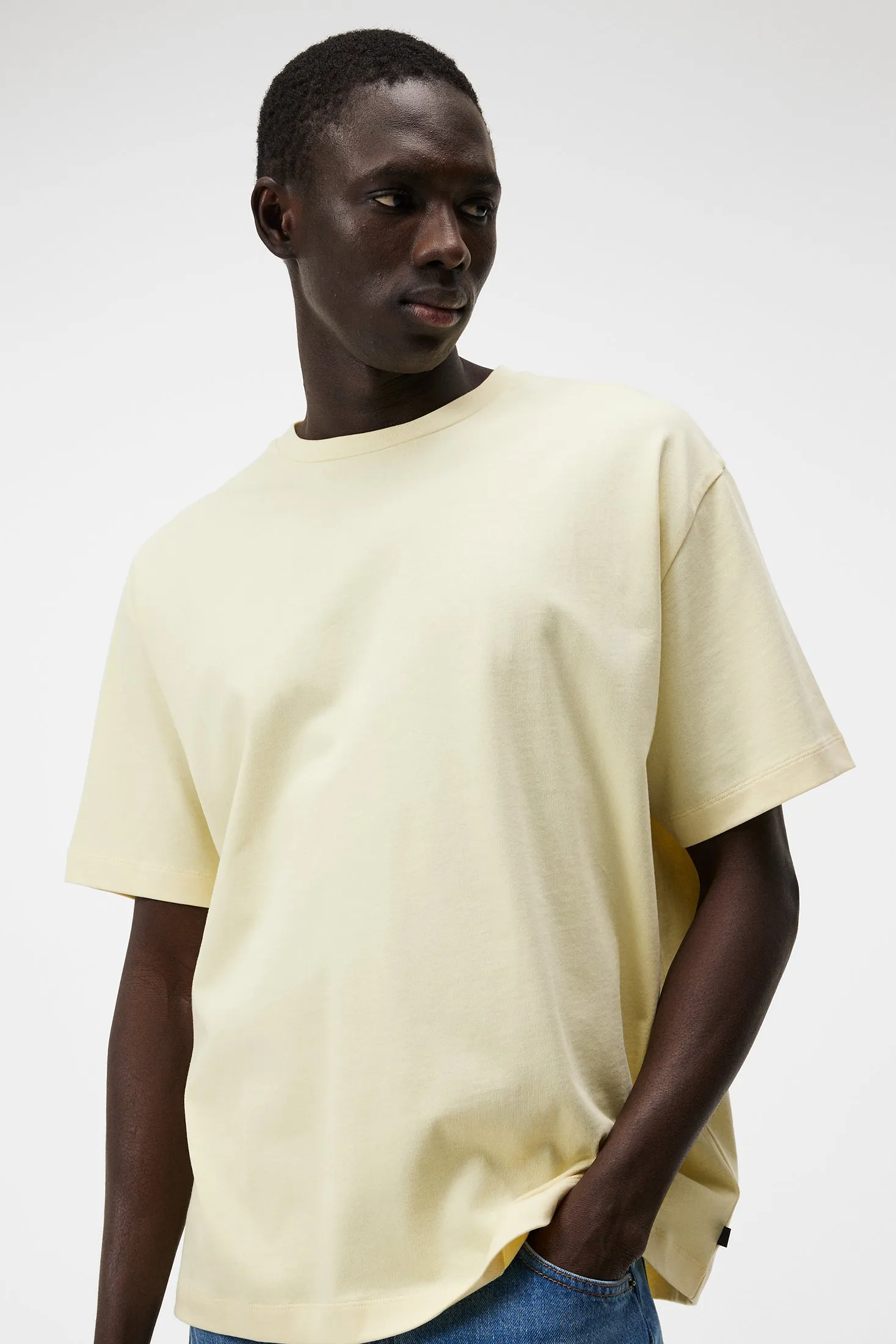 Tjorn Boxy Heavyweight T-shirt / Pear Sorbet