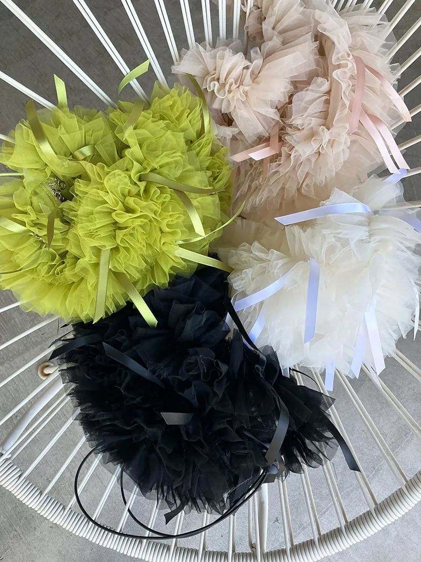 Tulle Ribbon Bag